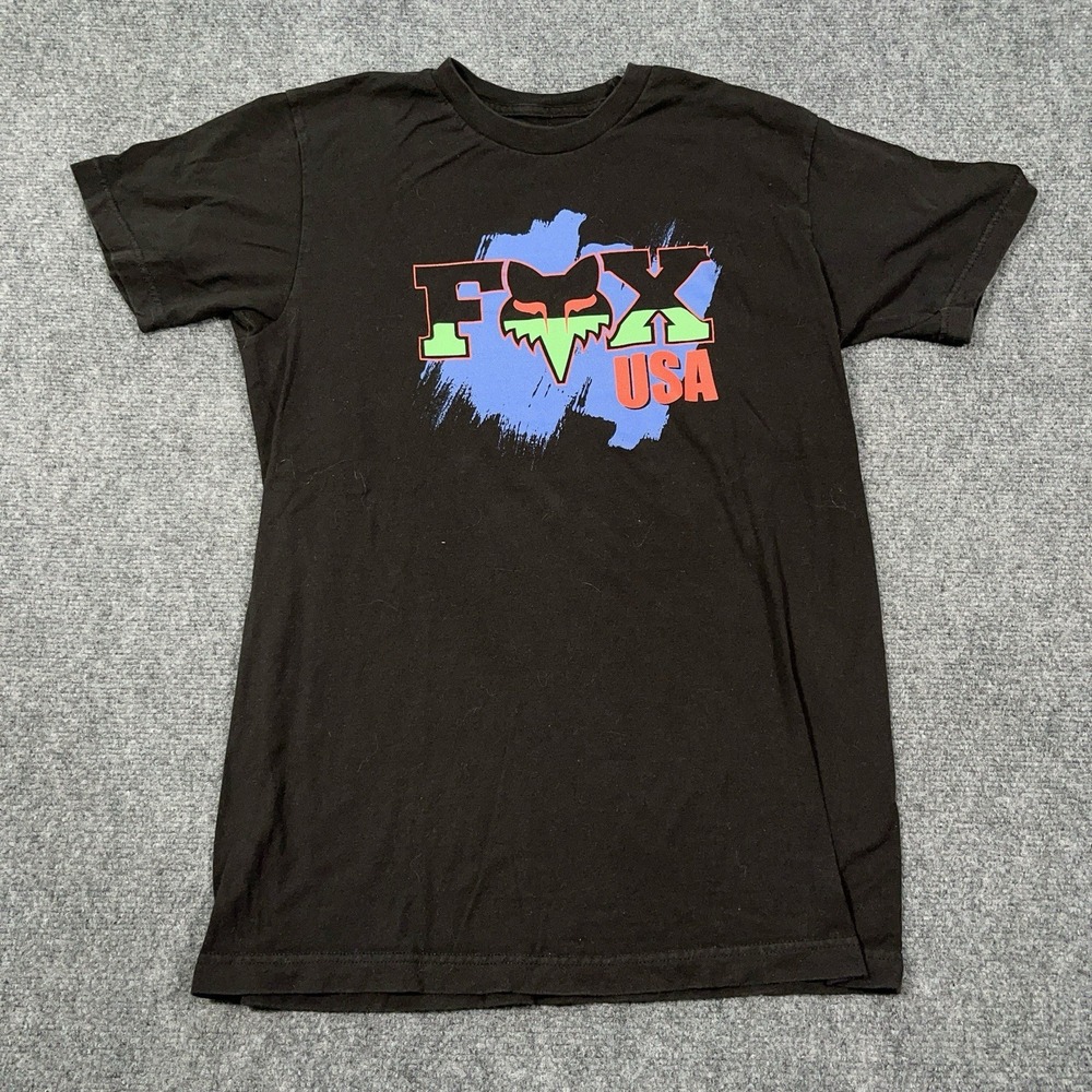 Fox Head Racing Medium Graphic T-Shirt Dirt Bike Motorcycle M Off Road Tee Braap